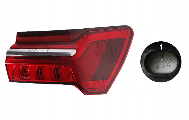 13E3884X Lampa tył prawa AUDI A6 (C8), 03.18- od  13E3884X