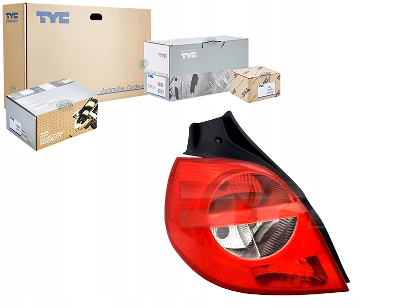6055870E Lampa tylna lewa RENAULT CLIO III (R0/1), 09.05-05.09 6055870E