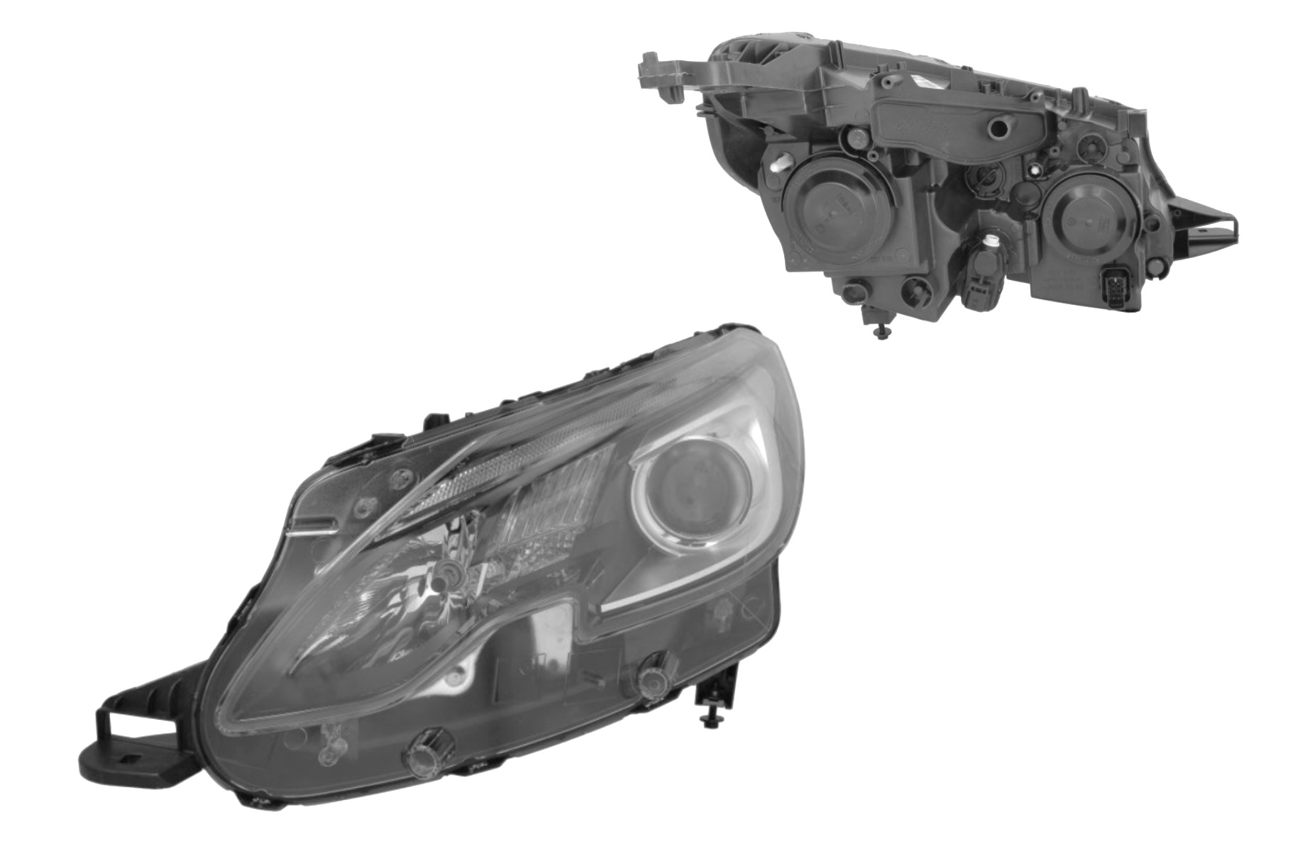 57L1091V Reflektor główny PEUGEOT 2008 03.13-12.19 VALEO 57L1091V
