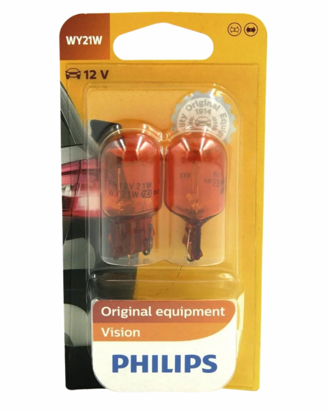 Żarówka WY21W PHILIPS żółty vision 99ZB035P