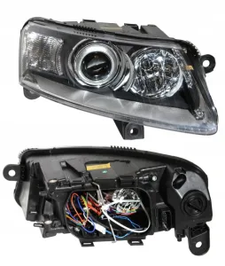 1338105E Reflektor główny prawa DEPO AUDI A6 (C6) 05.04-10.08 1338105E