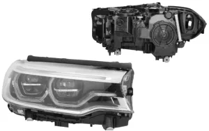 Reflektor główny prawy ZKW BMW 5 (G30/G31) 05.17-08.20 20E1102Z