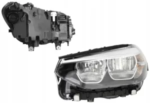 20X4100E Reflektor główny BMW X3 (G01), 06.17-07.21 | DEPO | 20X4100E