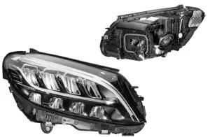 50D21050E Reflektor główny MERCEDES KLASA C W205 01.14- DEPO 50D21050E