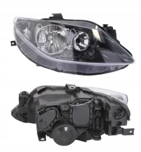 6732105E Reflektor główny SEAT IBIZA 6J 04.08-04.12 prawy DEPO 6732105E