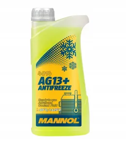 Płyn do chłodnic G13+ żółty 1l  MANNOL  MN4014-1
